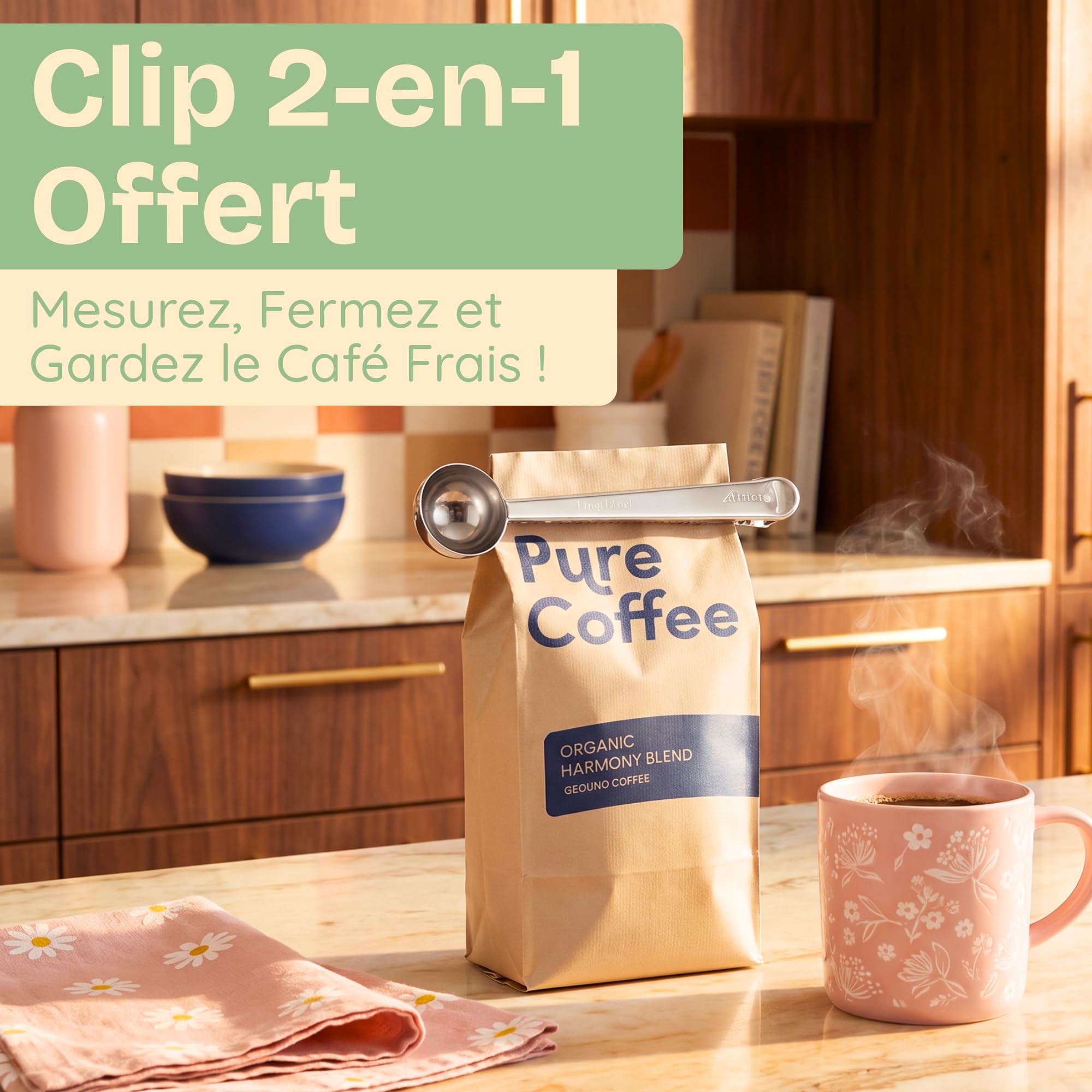 Ziruma Non Toxique Cafetière à Piston, Sans Plastique, Double Paroi, 1L