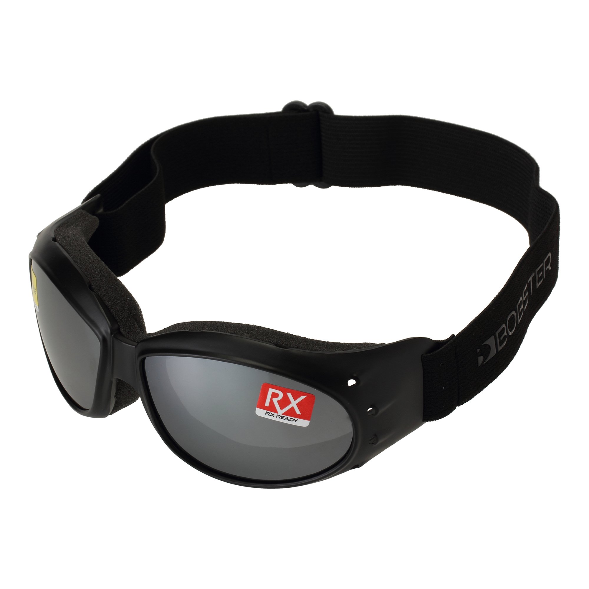 Cruiser Goggles,Black Frame/Smoked Reflective Lens,one size