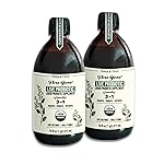 Flora Biome - Live Probiotic, Prebiotic, & Postbiotic - Organic Live-Culture - 10 Probiotic Strains, 18 Fermented Herbs - Complete Gut Health & Microbiome Optimizer (16 oz) - 2-Pack