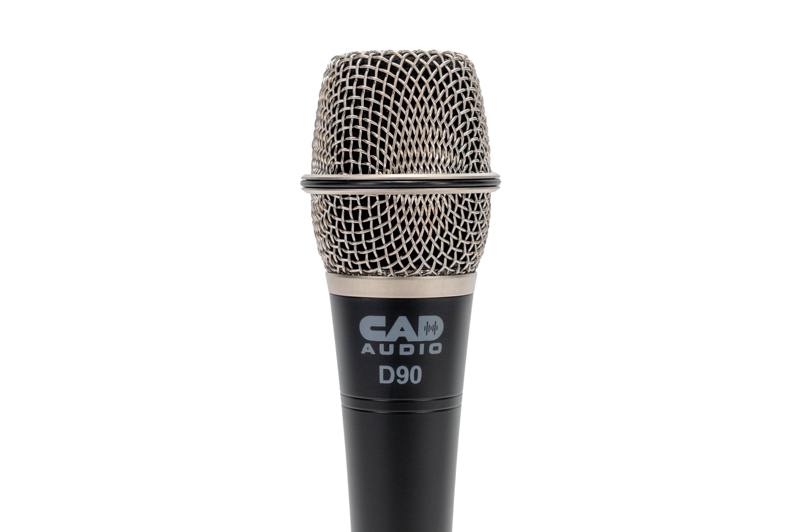CAD Live D90 wysokiej jakości dynamiczny mikrofon ręczny z charakterystyką superkardioidalną do śpiewów na żywo wytrzymały (XLR), w zestawie zacisk i etui z tworzywa sztucznego