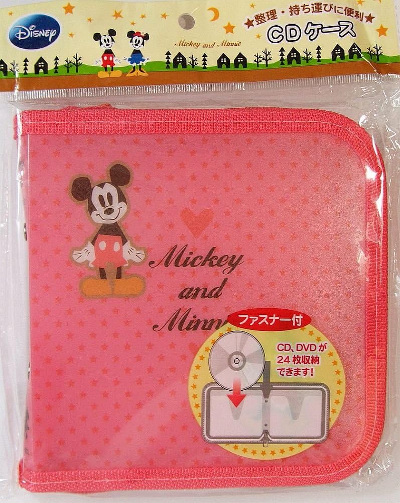 Amazon ディズニー ミッキー ミニー Cdケース ピンク Mickey Minnie 24枚収納 久野貿易商会 パソコン 周辺機器 通販 Amazon ディズニー ミッキー ミニー Cdケース ピンク Mickey Minnie 24枚収納 久野貿易商会 パソコン 周辺機器 通販