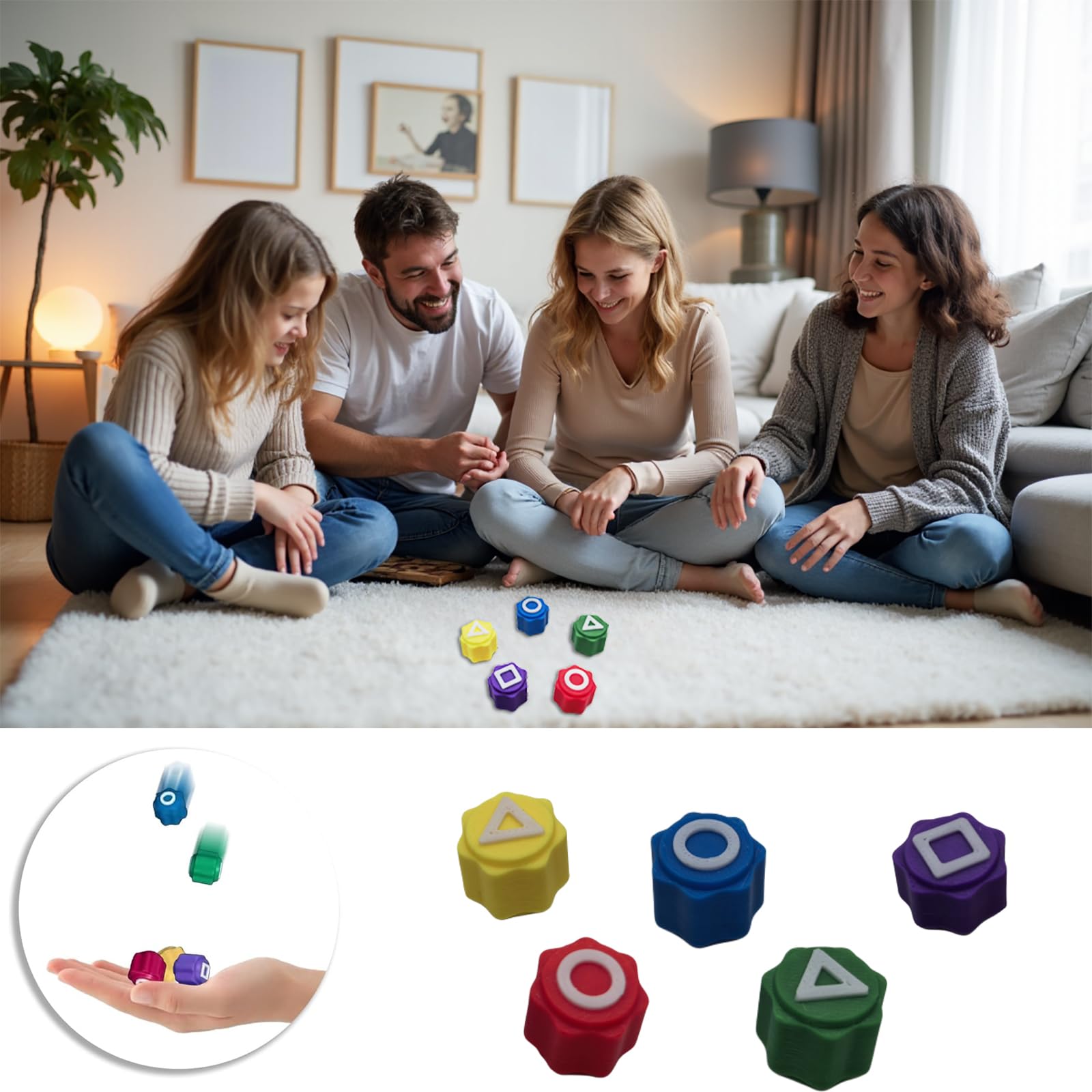 2025 Newly Launched Gong Gi Korean Stone Tossing Game - A Must - Have for Family Fun and Valentine's Day Bonding (Without Base) 3