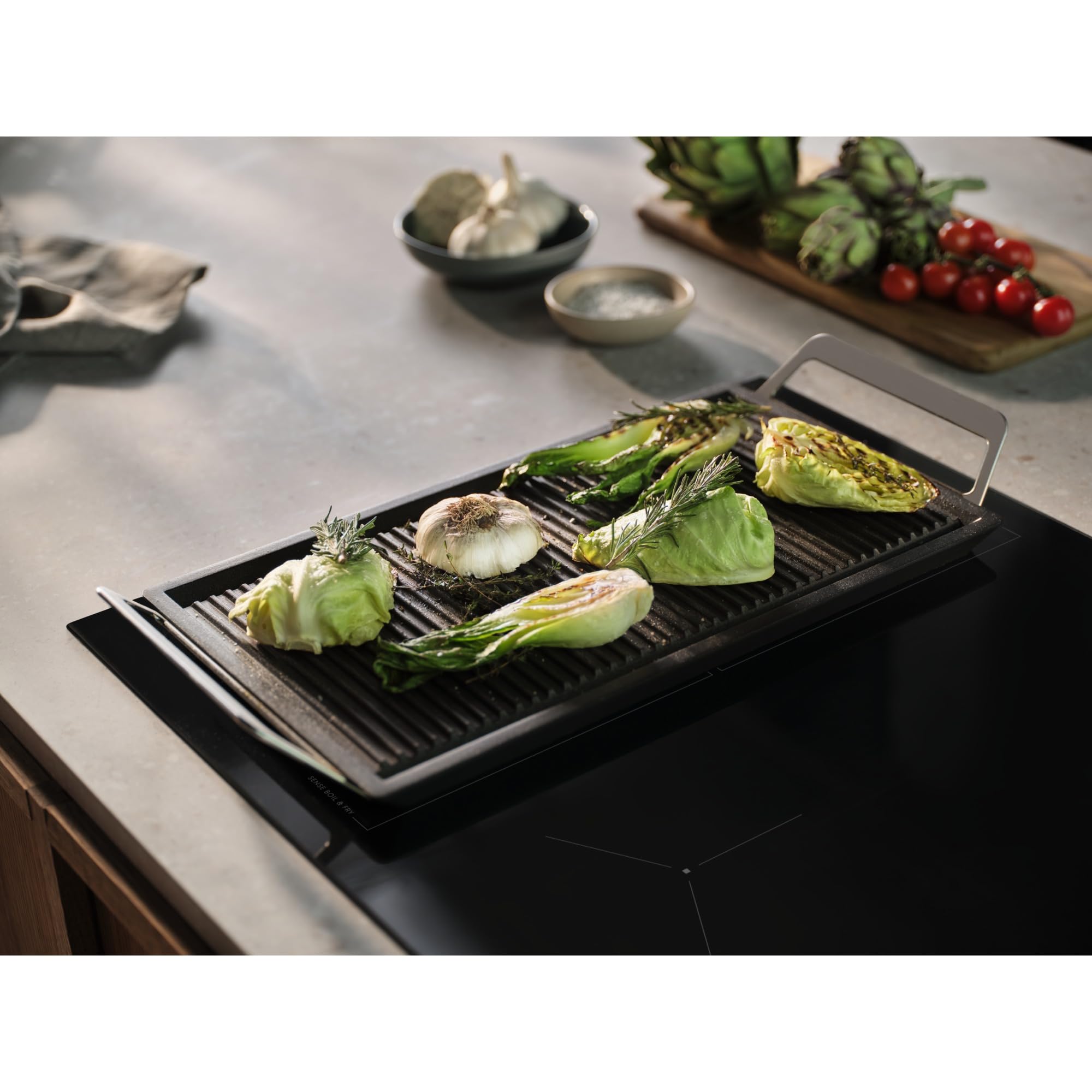 Electrolux LIV63340CK – Placa de Inducción Serie 600 Bridge, 60 cm, 3 Zonas, Zona 28 cm 3,7 kW, Función Puente, Control Táctil Deslizante 0-14, Temporizador, Pausa, Hob2Hood, Sin Marco — view 10