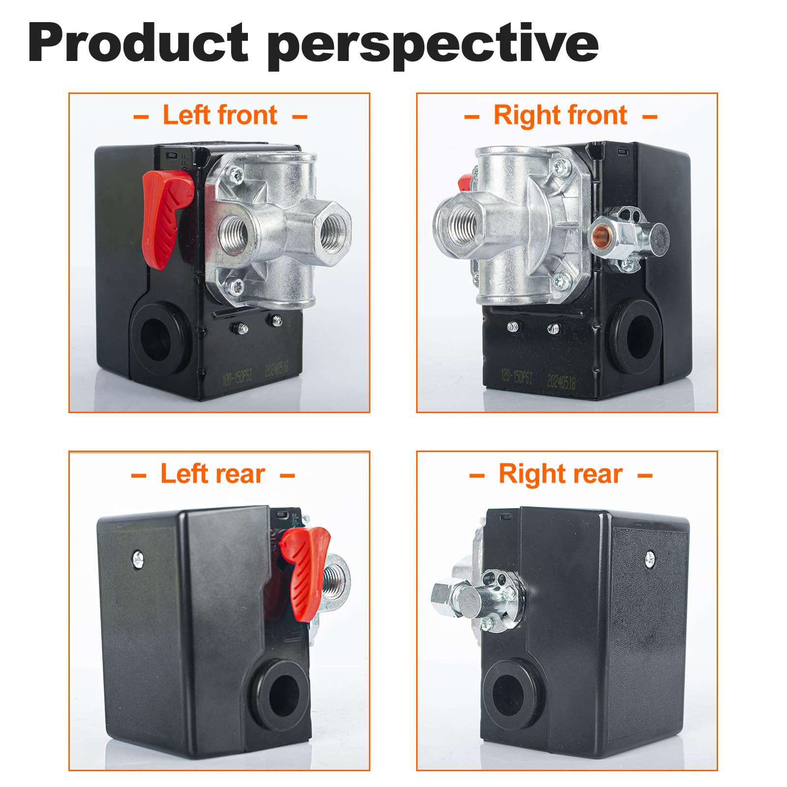 Air Compressor Pressure Switch - Replace Z-D26612 -5