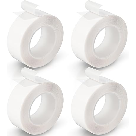 Make mounting a breeze than paper tape: 4 Rolls Sturdy Double Sided...