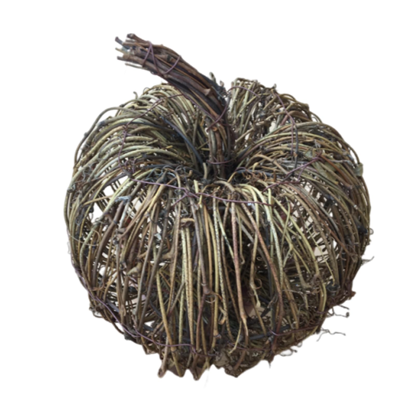PIXZCSA Woven Pumpkin Top Decorative Woven & Halloween Table Decor, & Versatile, Of Material, For Parties, Bedroom Living, 15CM