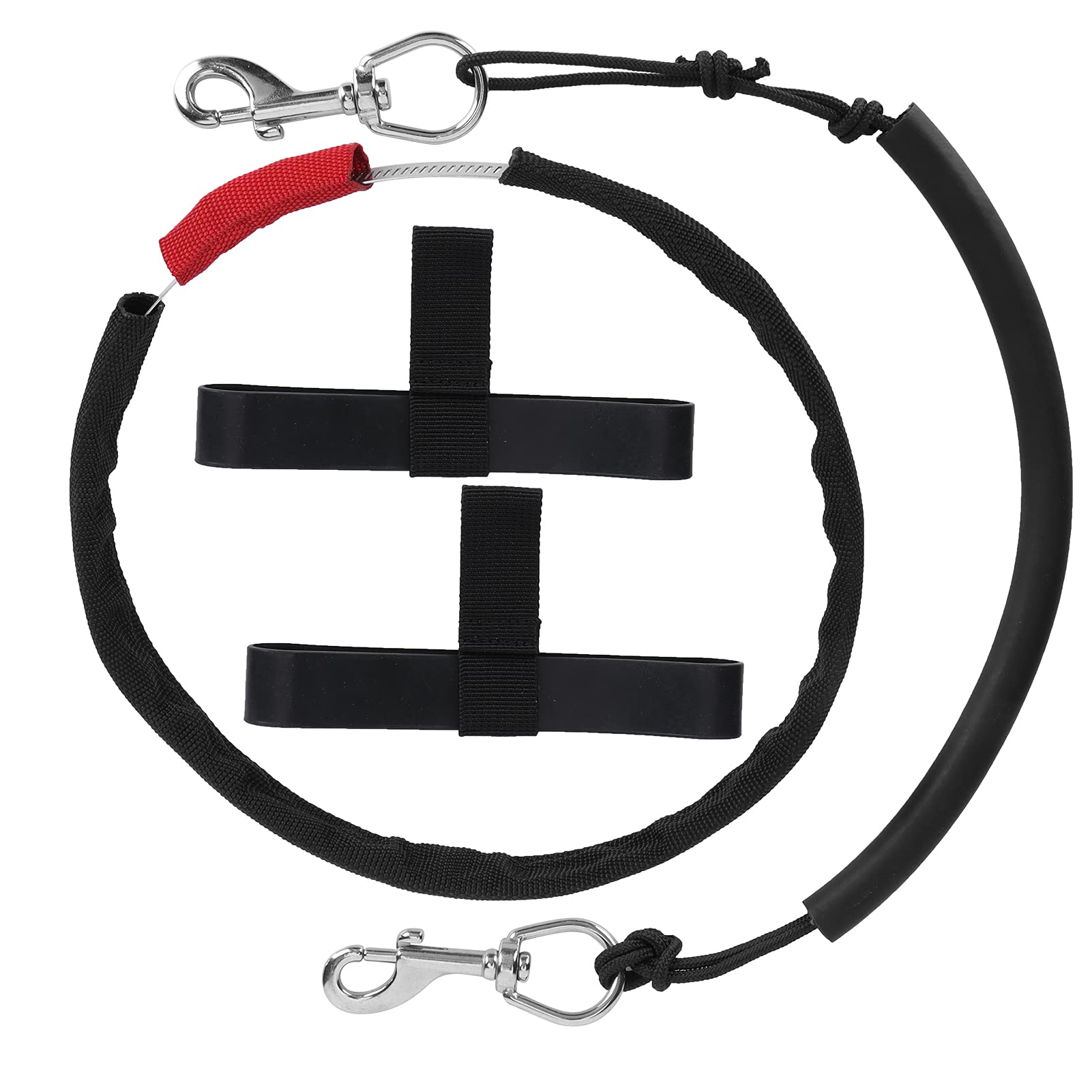 Cosiki Stage Bottle Rigging, Strong Stage Bottle Strap High Performance Stage Bottle Strap with Clip for Ship Marine for Industrial Applications(large)