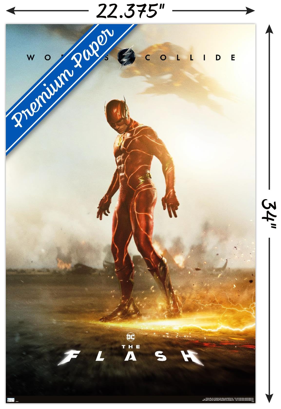 Amazon.com: DC Comics Movie The Flash - The Flash Profile One