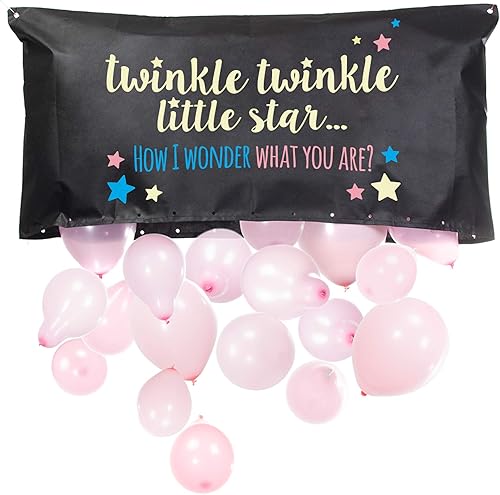 Bolsa de globo para revelación de género Twinkle Little Star