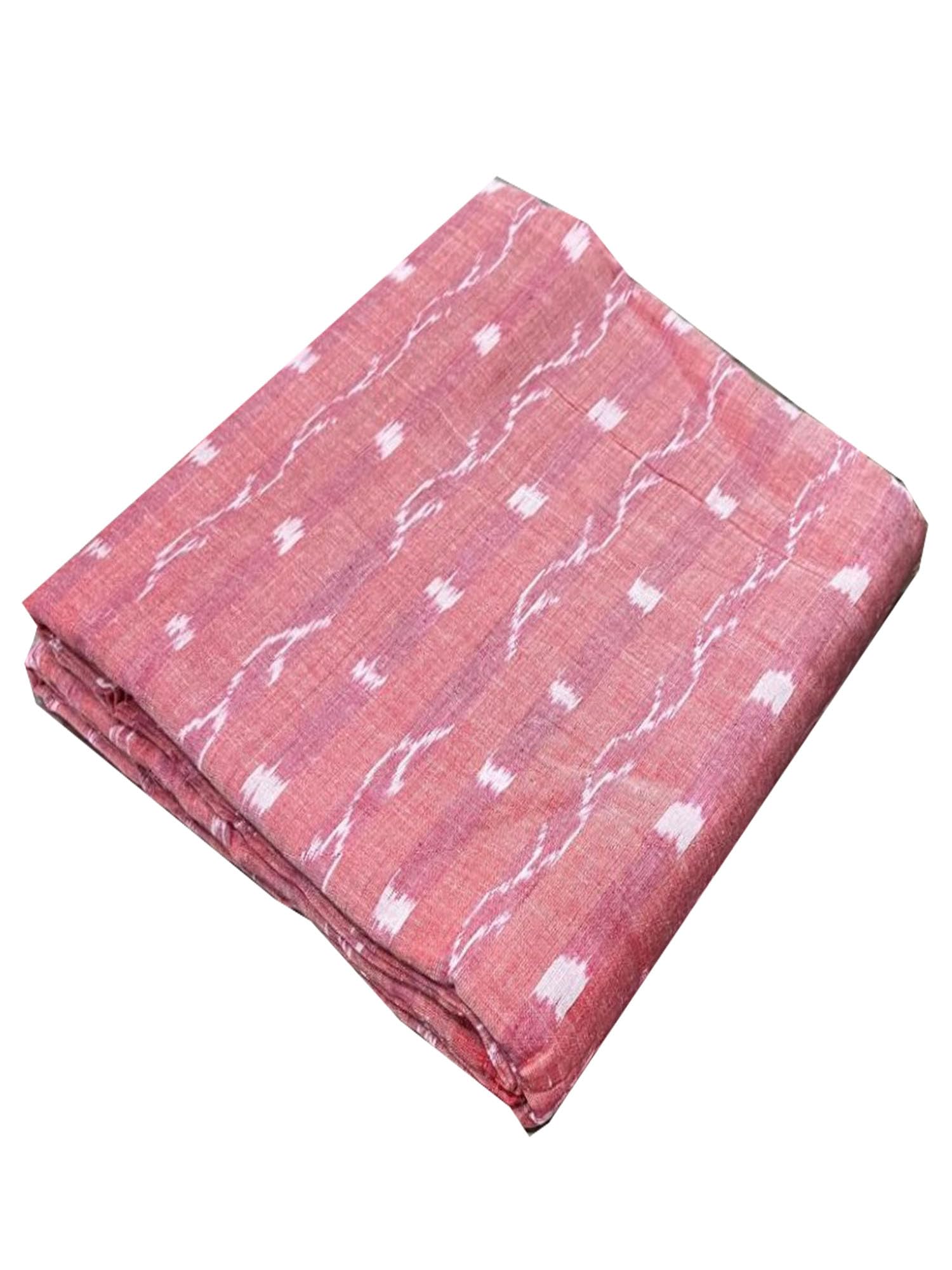 ODISHA Handloom Sambalpuri 100% Cotton Dress Material for Women | Tipa Dali Ikat Design Unstitched Pure Cotton Fabric | Odisha Handloom | Sambalpuri Ikat Kurti Material-image-22