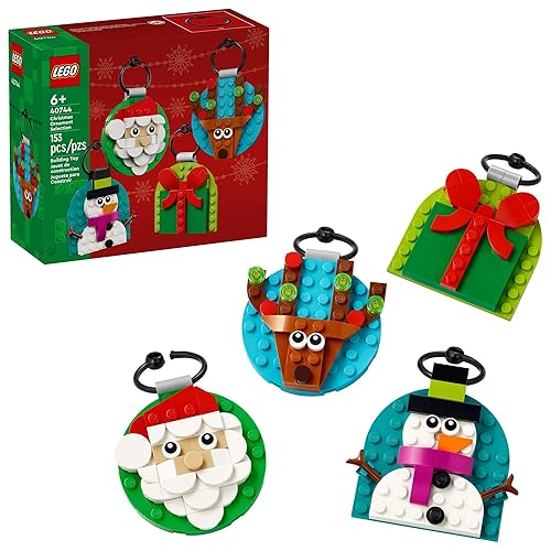 LEGO Christmas Ornament Selection Building Toys - Holiday Crafts for