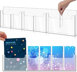 Sherr wall mount brochure holder