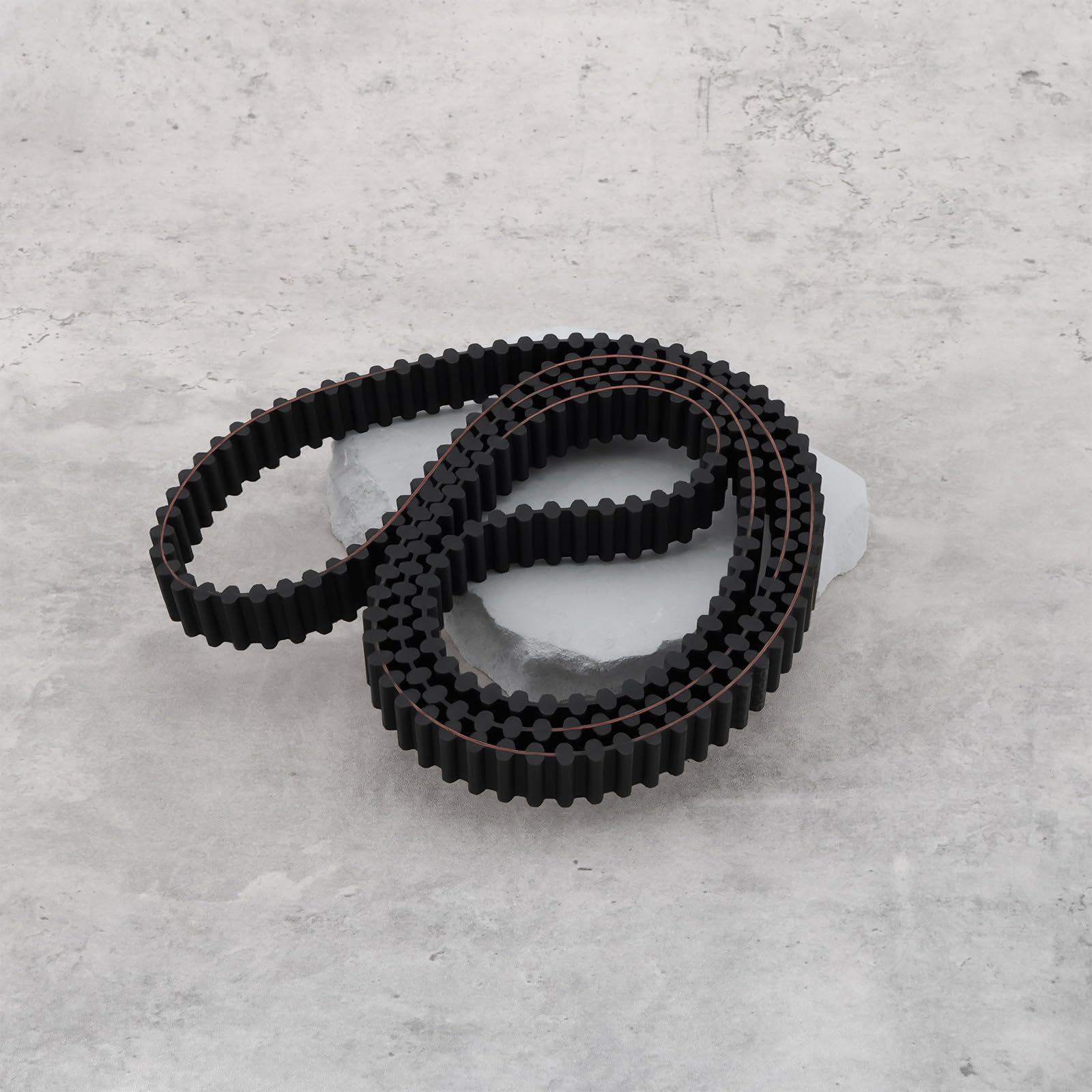 EMSea Cinghia dentata per tosaerba, 1600 x 20 x 8 mm, compatibile con CASTELGARDEN TC102 TCP102