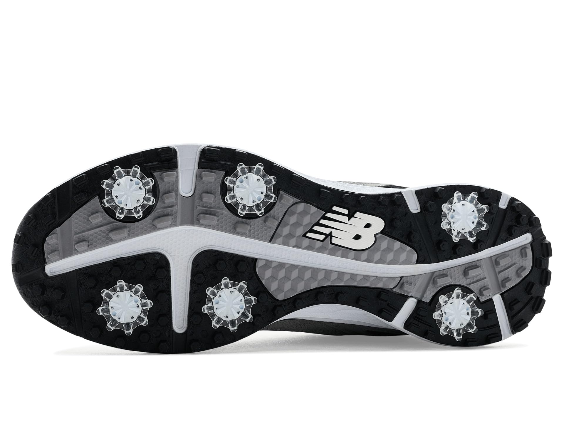 New Balance Zapato de Golf para Hombre, Gris, 9 Wide