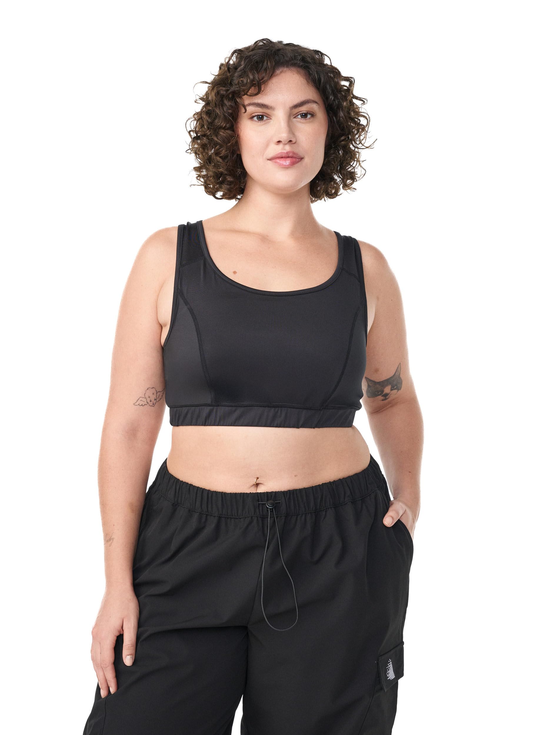 Zizzi Active by Soutien-gorge de sport dos nageur pour femme Grandes tailles 42-60