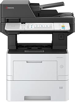 ECOSYS MA4500ix Multifunctional Monochrome Laser Printer (Print/Copy/Scan), 47 ppm, Up to Fine 1200 dpi, Gigabit Ethernet 7 inch Touchscreen Panel, 512 MB