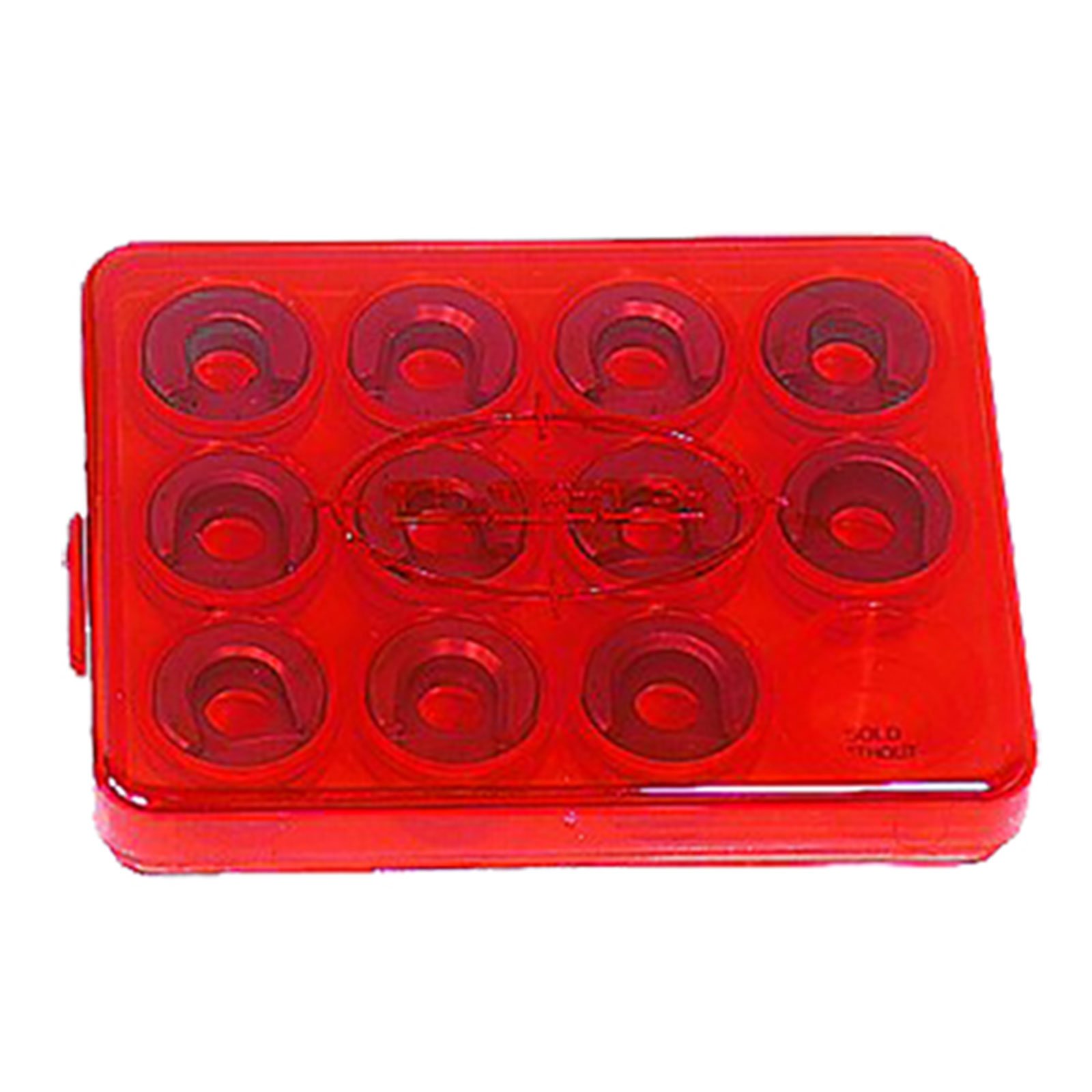 Lee Precision 90196 Red Auto Prime Shellholder Storage Box