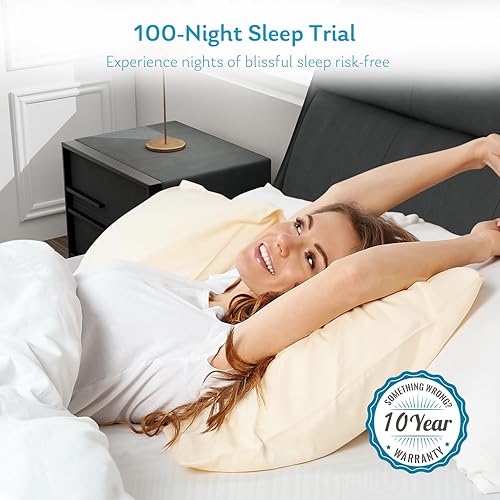 Miniatura 2 de Colchón Queen, prueba de sueño de 100 noches, garantía limitada de 10 años, colchones de cama tamaño Queen de 81012 pulgadas en una caja, espuma