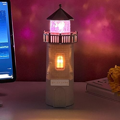 Miniatura 8 de Lámpara de luna proyector de luz nocturna, lámpara de faro recargable, luz nocturna para niños, lámpara de mesa LED con altavoz Bluetooth estéreo de