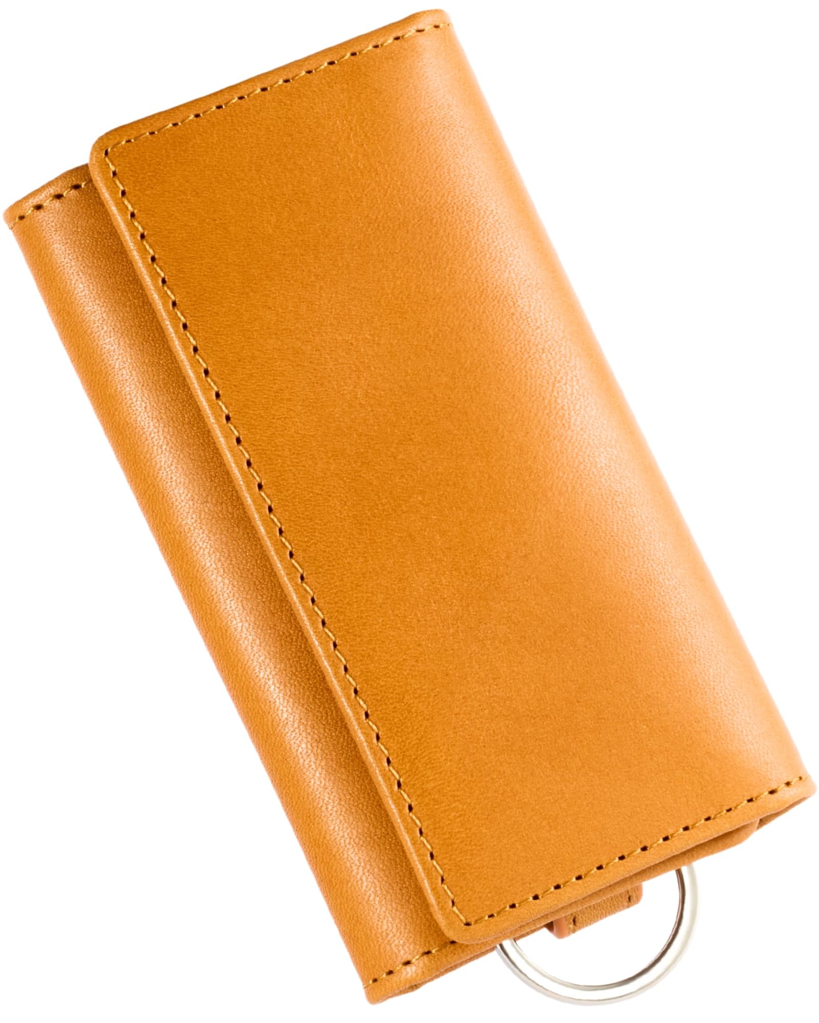 [Eredita] Key Case Men's Tochigi Leather 5-Key, Camel : Clothing, Shoes & Jewelry