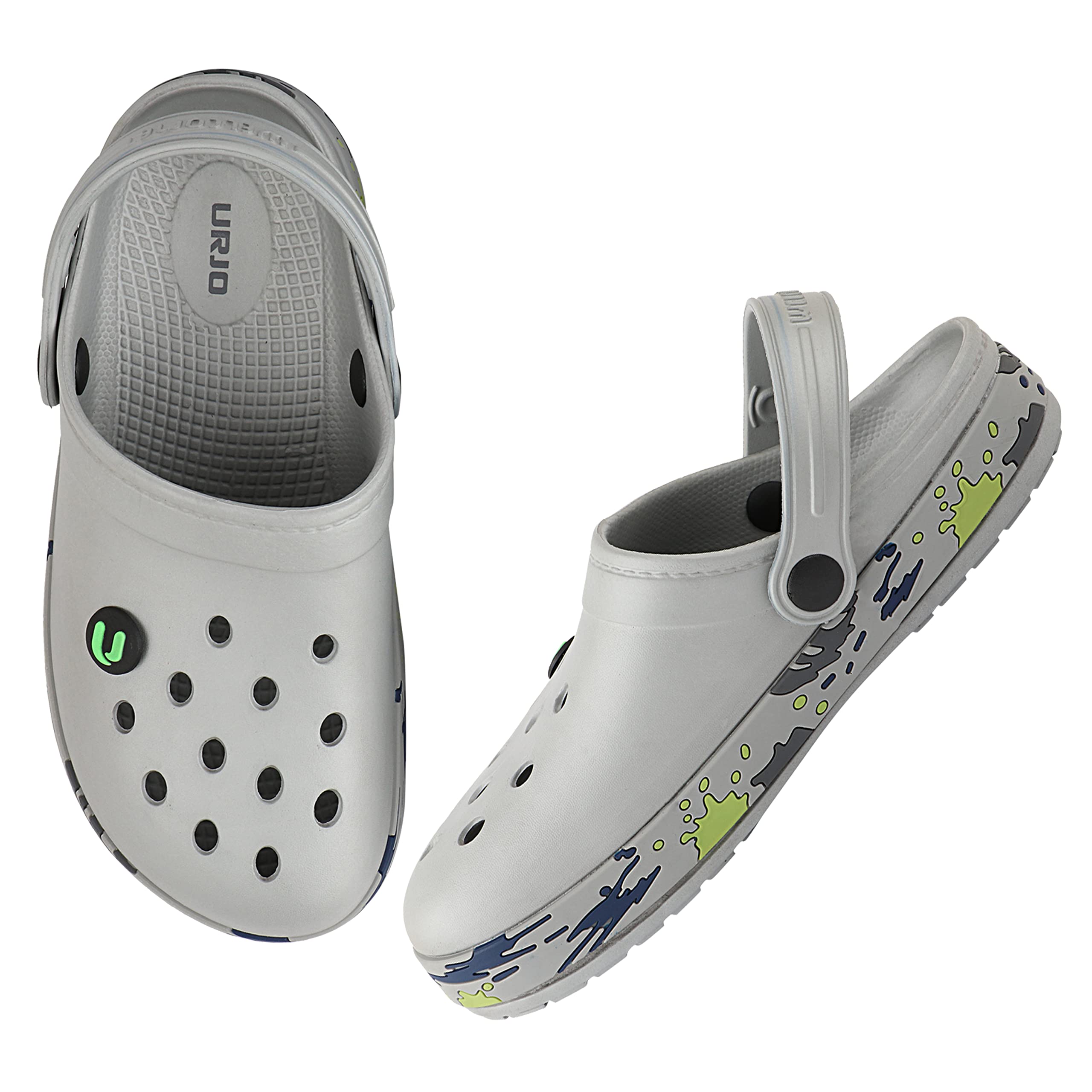 URJO Piambo Clogs - 10 Kids UK (28 EU) (Kids_Splash) 2