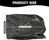 Vista 2 de MUNAFIE Banderas de adoración para danza, alabanza, banderas de iglesia para adoración, Banderas de Danza, color negro