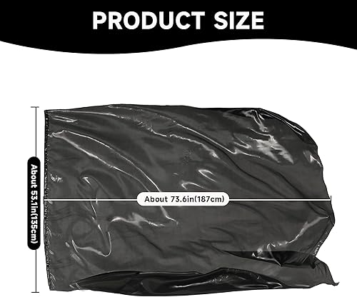 Miniatura 2 de MUNAFIE Banderas de adoración para danza, alabanza, banderas de iglesia para adoración, Banderas de Danza, color negro