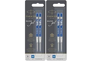 Quink Ballpoint Pen Refill: Vivid Blue Ink Flows Smoothly Page After Page