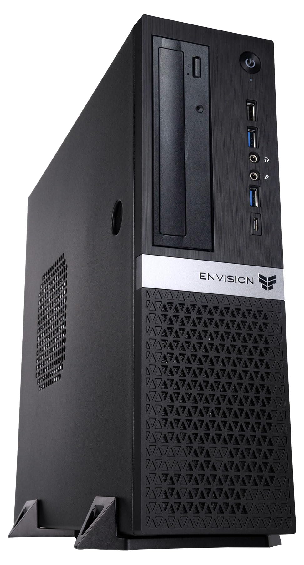 Envision S12 - Quadro RTX A2000, 24-core i9-14900K, 32GB DDR5 RAM, 1TB NVME Gen4 SSD, WiFi 6+BT, Windows 11 Professional, USB-C, HDMI+DP, RJ45, KB+Mouse, Business SFF Desktop Computer PC w/DVD-RW ODD