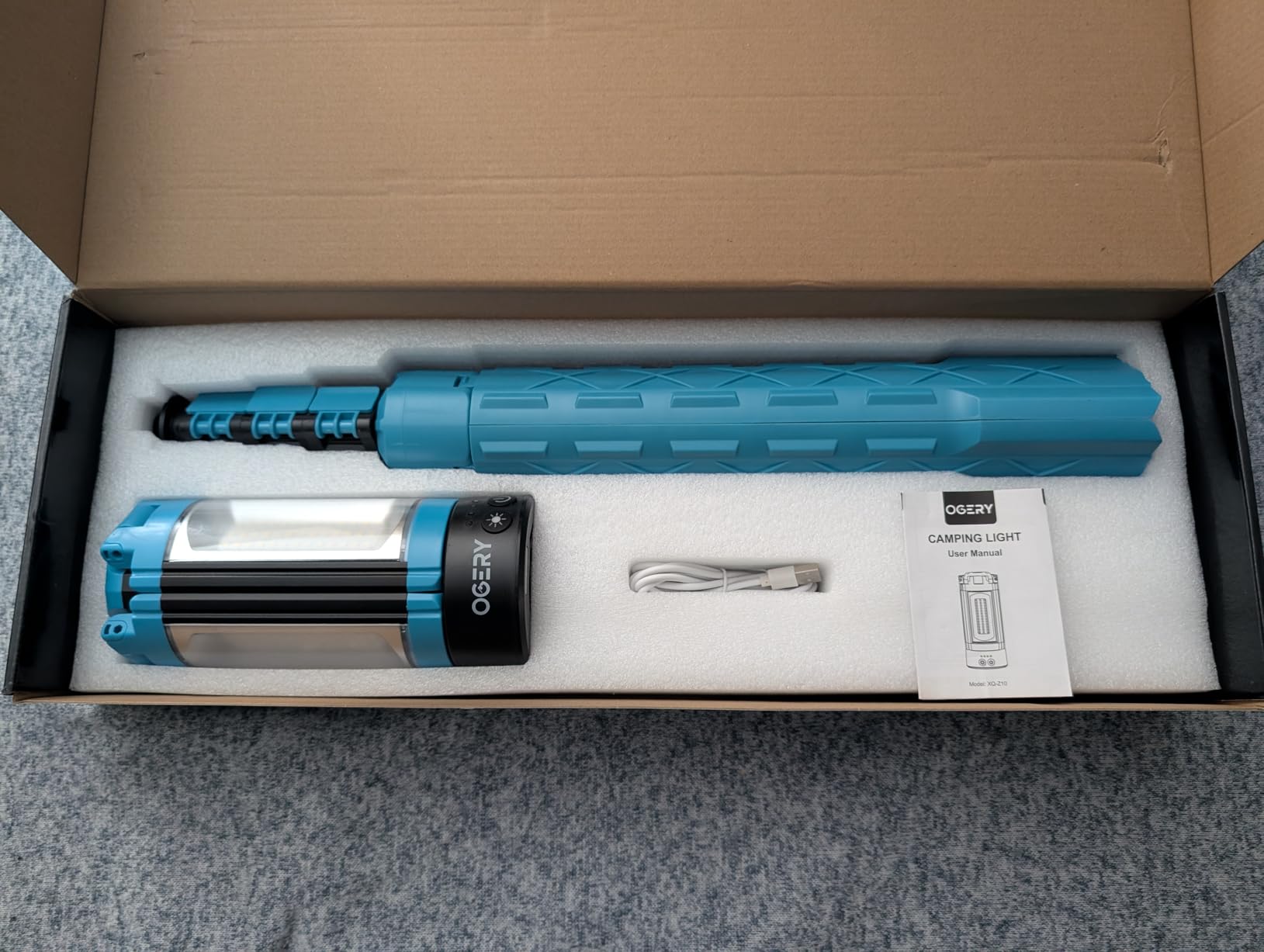 10000mAh Vertical Camping Light photo review