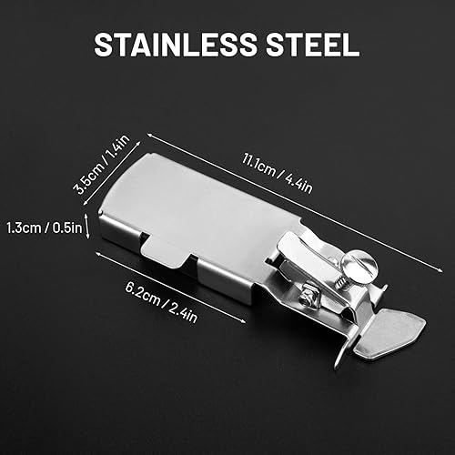 Miniatura 2 de Guía de costura magnética multifuncional para máquina de coser, guía Hemmer para Lockstich industrial o máquina de coser de pie para caminar, guía