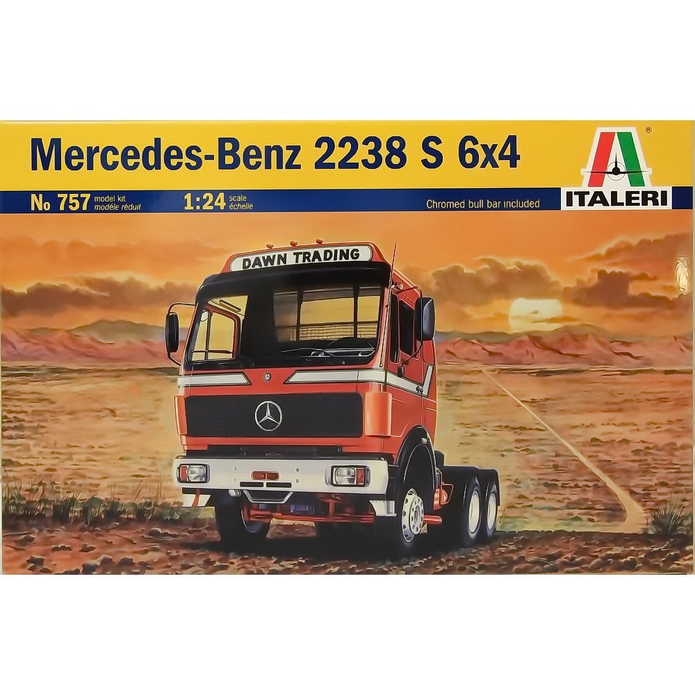 Amazon | イタレリ 757 1/24 メルセデス ベンツ 2238 S 6x4