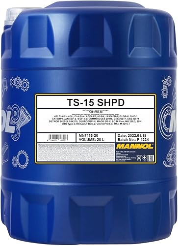 Mannol Aceite de motor premium 20W-50 para camiones - MN7115 (20L)