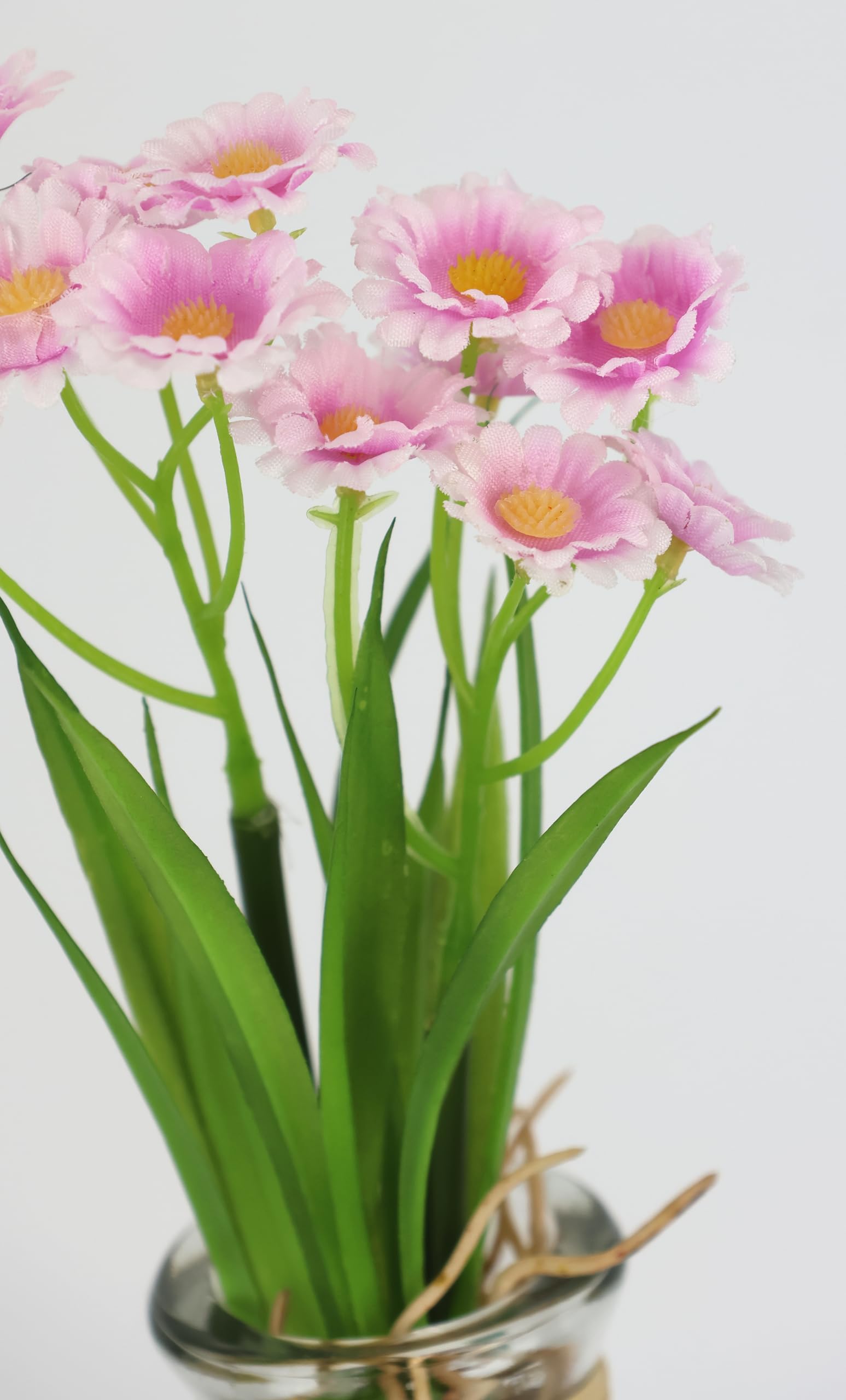 Varku 217 Stück Künstliche Mini-Blumen Aus Seide – Rosen, Gänseblümchen, Chrysanthemen Zum Basteln & Dekorieren