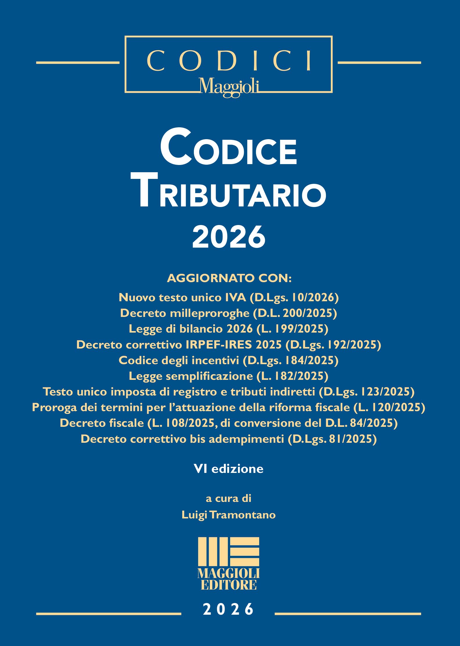 Codice tributario 2026