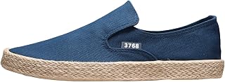 Zapatillas deportivas talla 4, color sólido, versión coreana, modernas, informales, cómodas, ligeras, con suela de lino, zapatos cómodos