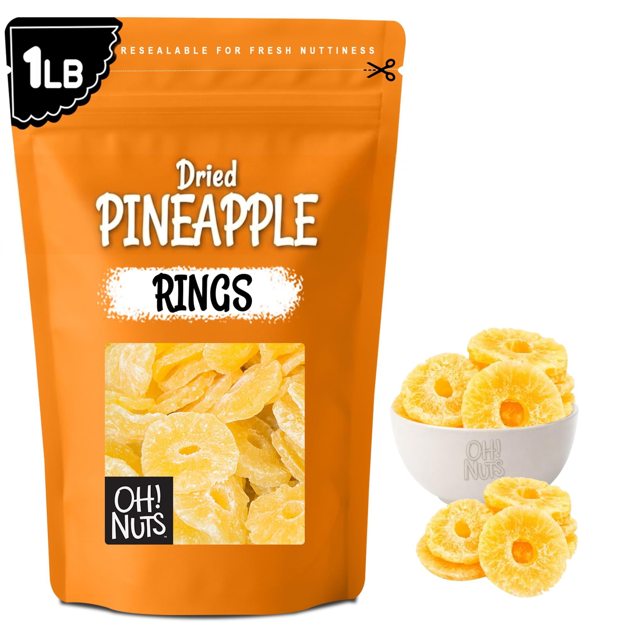 Oh! Nuts Dried Pineapple - dried fruits and vegetables | Mubboo