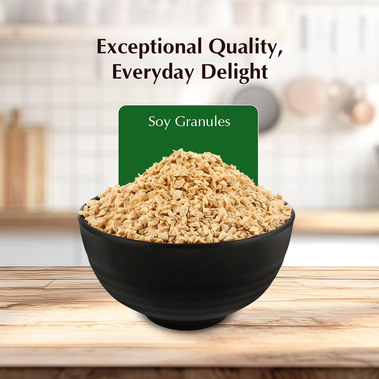 Amazon Brand - Vedaka Soy Granules, 500 g