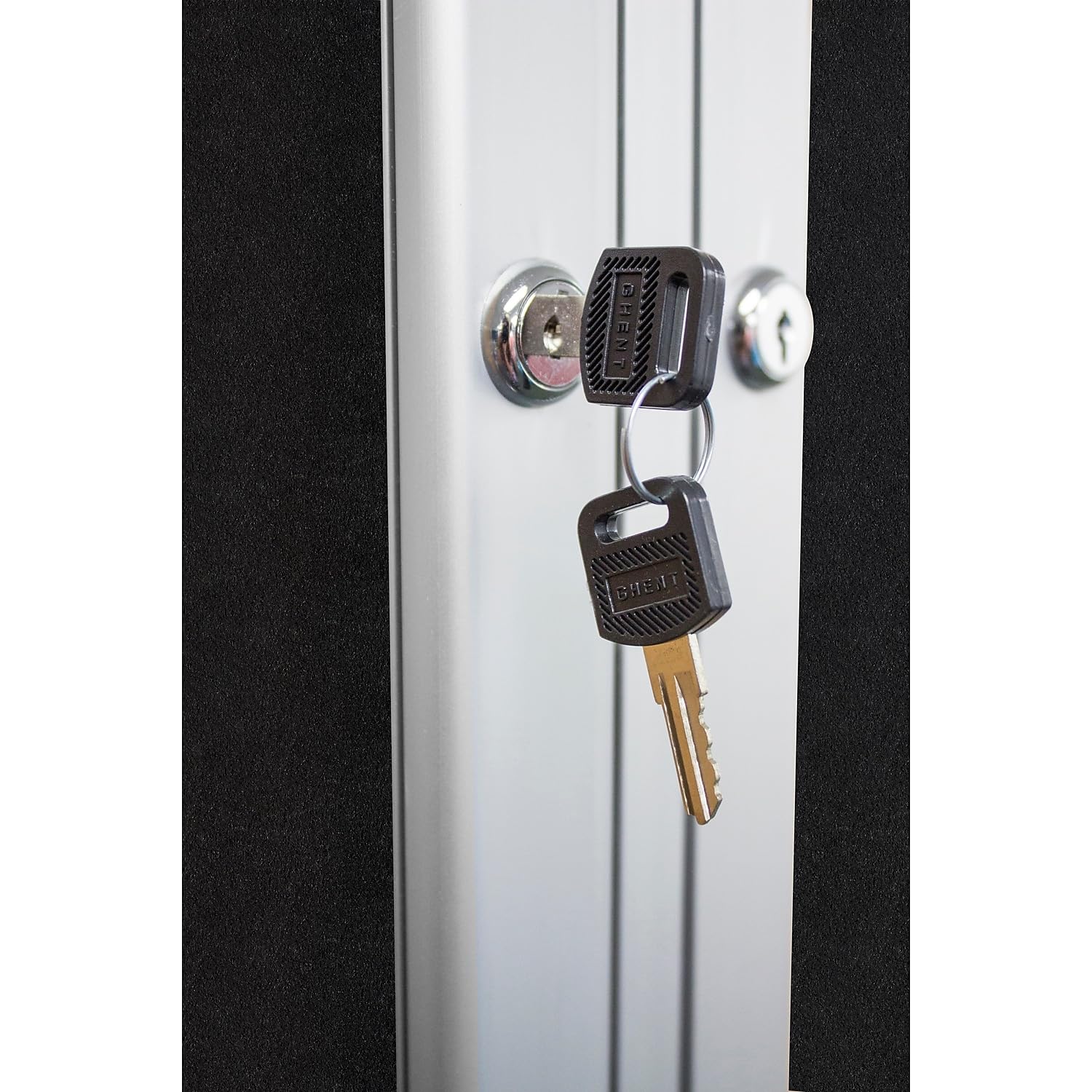 Ghent Tableau D'extérieur En Vinyle Avec Cadre En Aluminium Bronze En Vinyle 2 Portes Ghent Gex1223