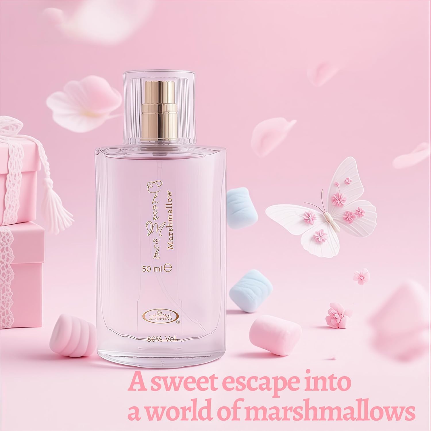 AFLUXE Marshmallow Women’s Cologne - Fresh & Fruity with Eau De Toilette a Hint of Sophistication,Long-Lasting Scent Perfume for Women Elegant Bottle 3.4 Fl Oz Fragrance for Refined Occasions2
