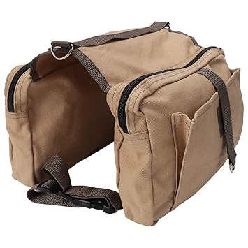 Outdoors Dog Backpack, Dog Saddle Bag Backpack Large Capacity Dog Harness Backpack Dog Saddle Bag Durable for Hiking