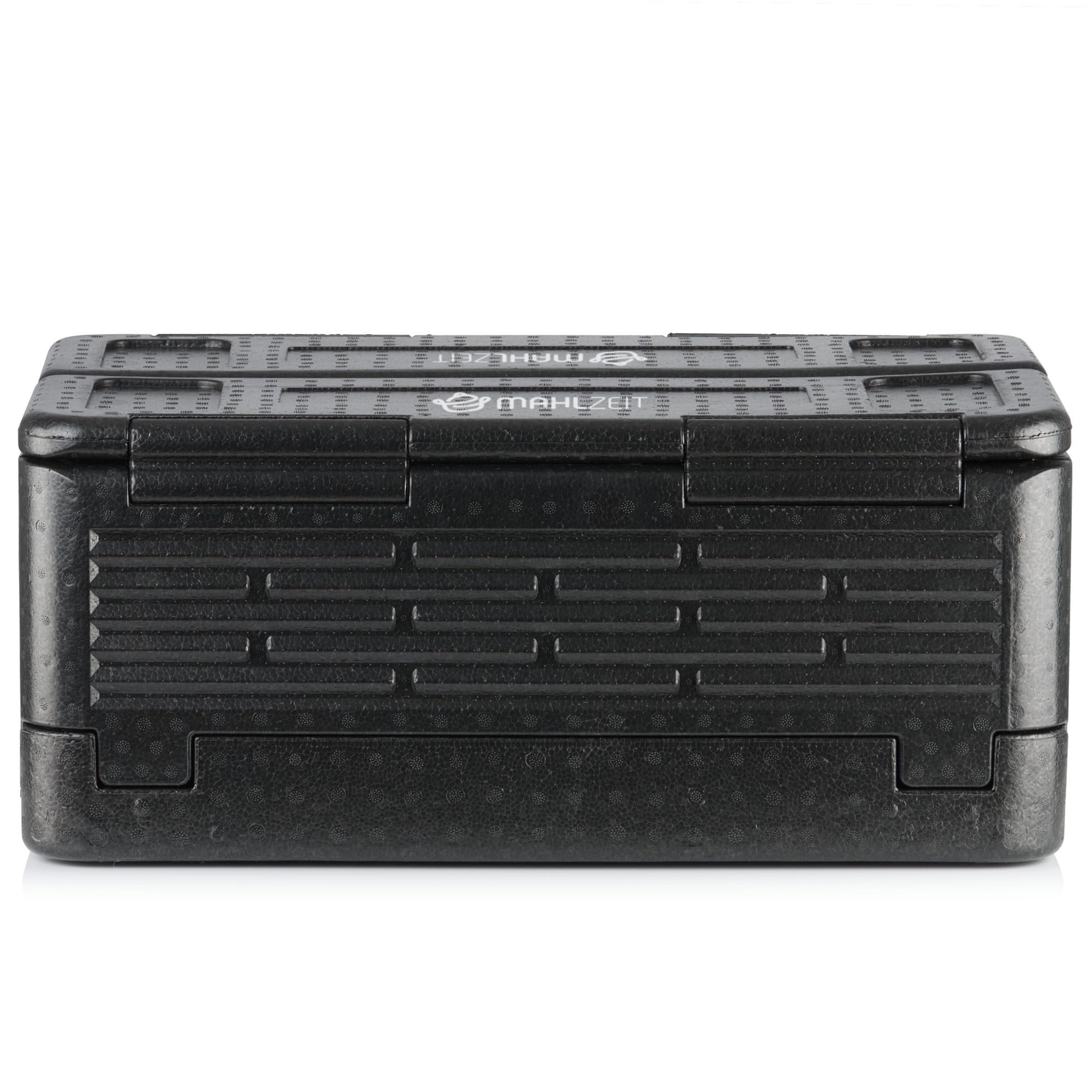 Zelsius Thermobox - Caja térmica plegable (60 x 40 x 25 cm), color negro