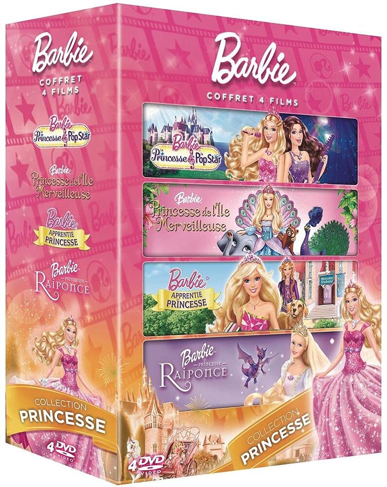 Barbie - Coffret 4 films : Collection Princesse [Pack]