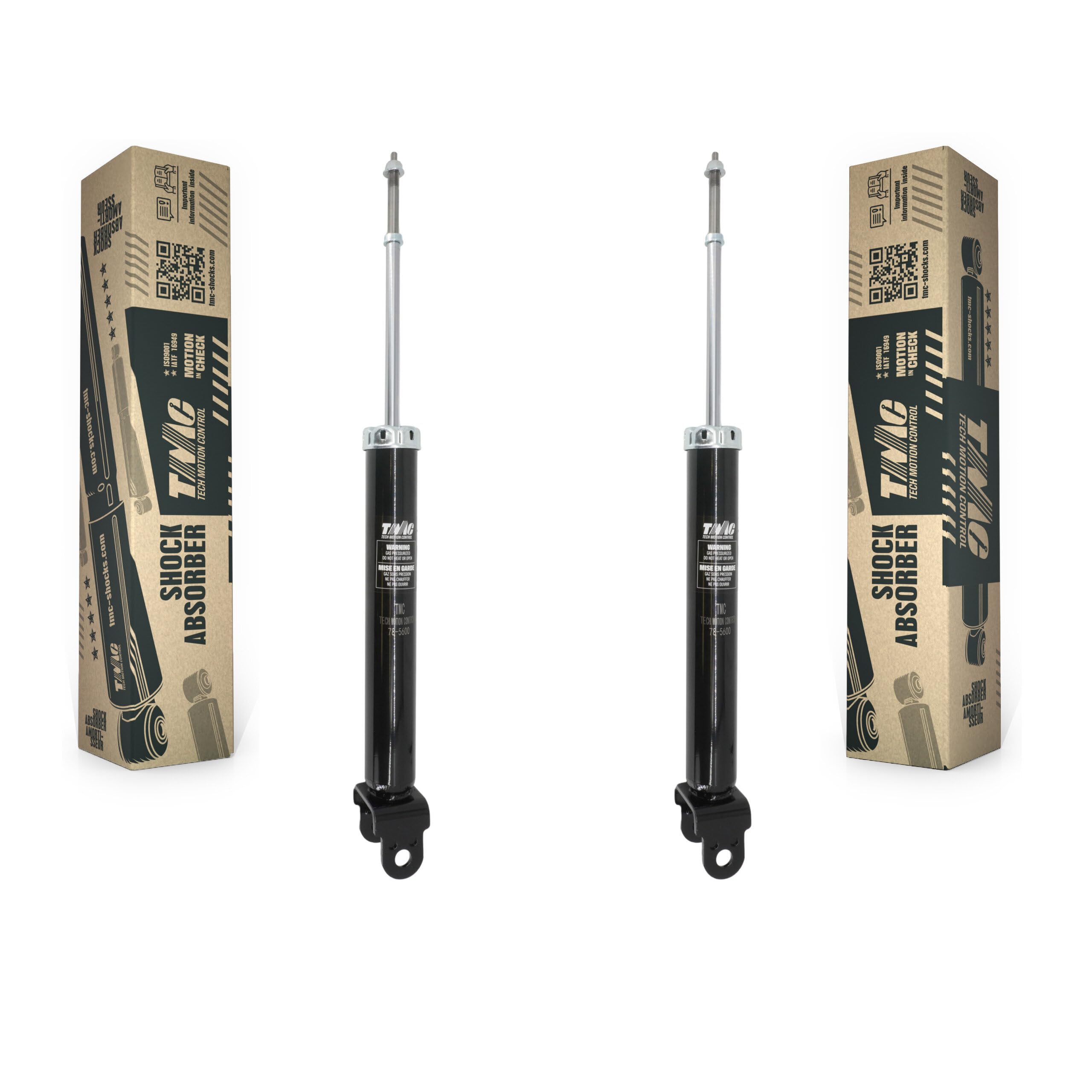 TMC Rear Suspension Shock Absorbers Pair Replacement For Honda Civic - Left Right Side (Driver Passenger) K78-100412 — view 142
