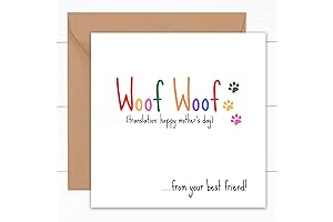 Mother's Day Card from Your Furry Friend: Show Mom Your Appreciation