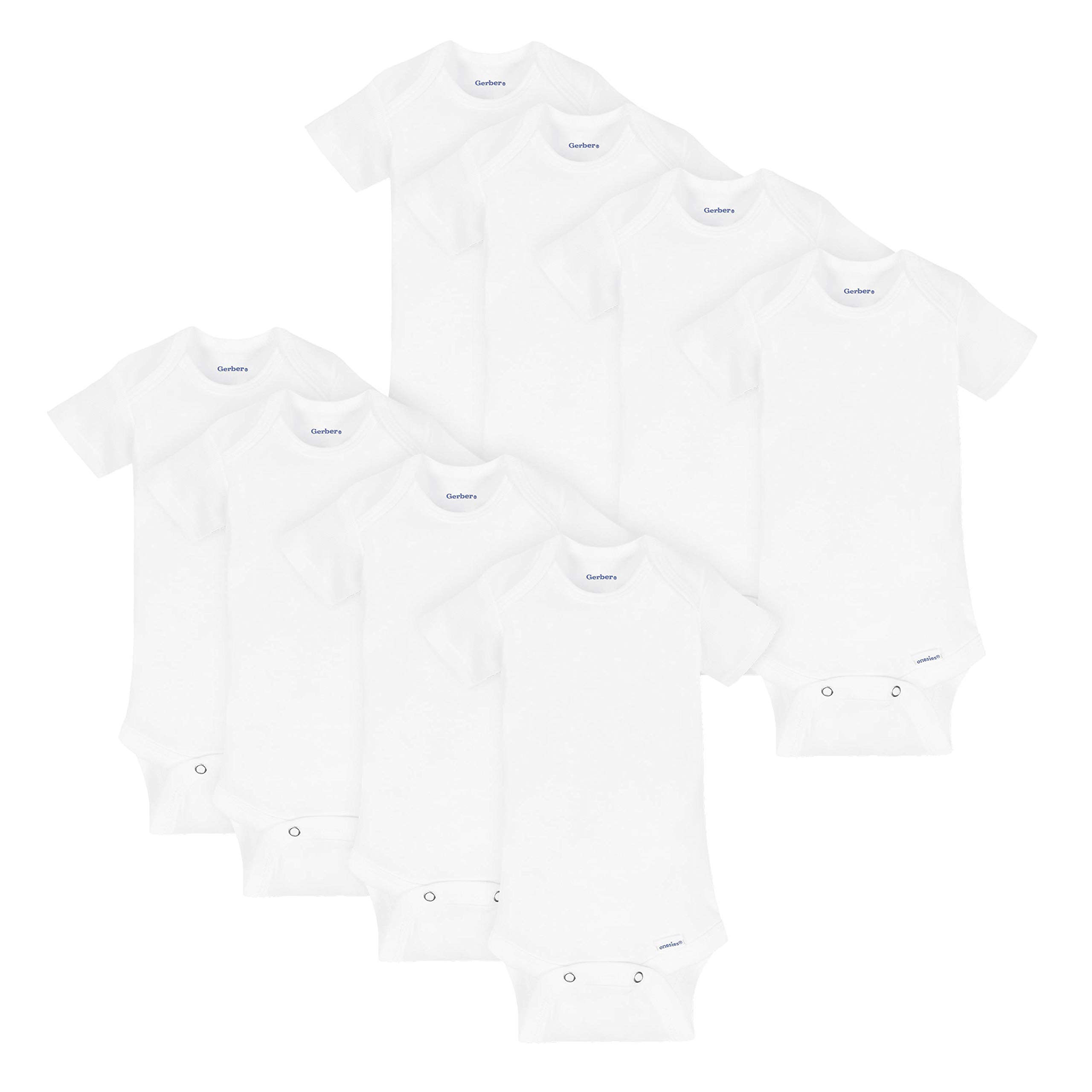 unisex-baby 8-pack Short Sleeve Onesies Bodysuits