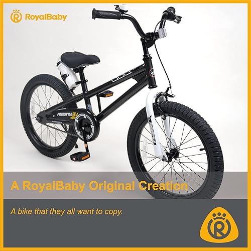 Miniatura 12 de RoyalBaby Kids Bike Freestyle Classic & EZ Balance Pedal Switchable Bicycle, 12 14 16 18 Inch, 3-10 Years Toddler to Big Kids