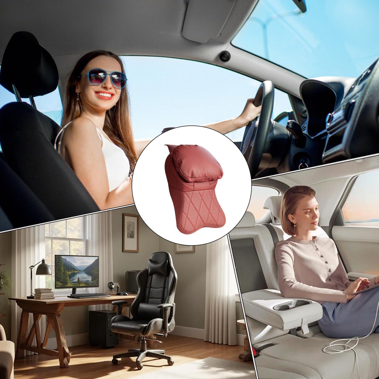 Poduszka na zagłówek samochodowy Ergonomiczna poduszka podróżna z pianki