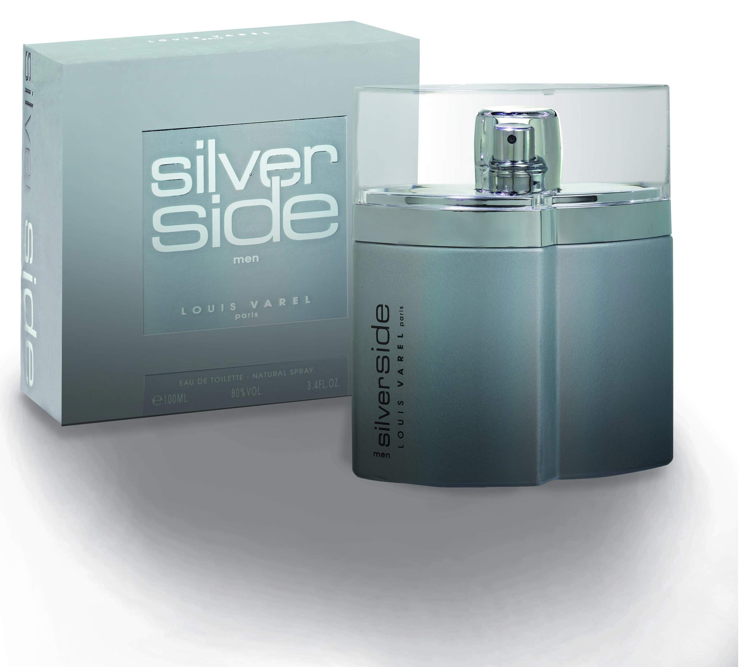 Louis VarelSilver Side for Men Eau De Toilette, 100ml