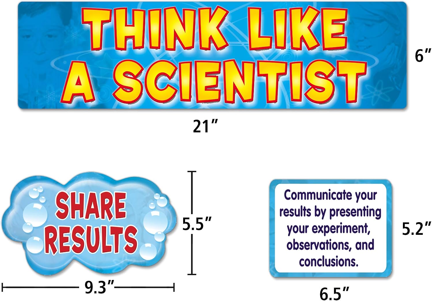 Teacher Created Resources Scientific Mini Bulletin Board Set